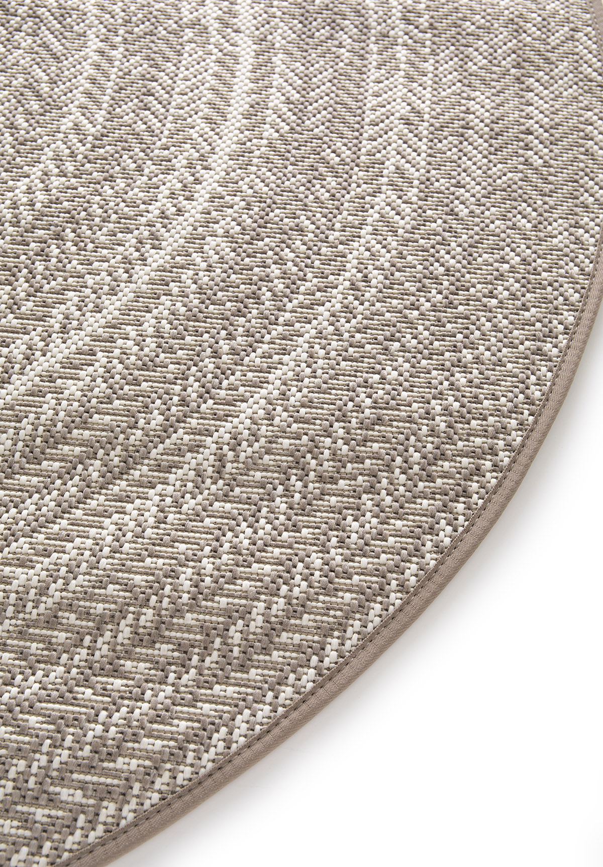 Lineo Round Outdoor Rug Grey 48834-637 - Image 4