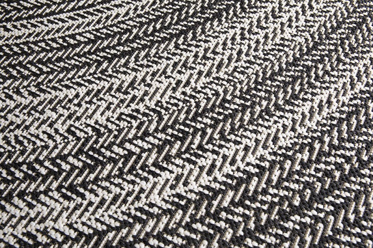 Lineo Round Outdoor Rug Black - 48834-690 - Image 4